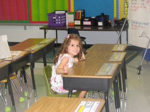 Nia's Desk is in the Front